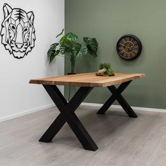 Esstisch Würzburg 300 cm Baumstammtisch