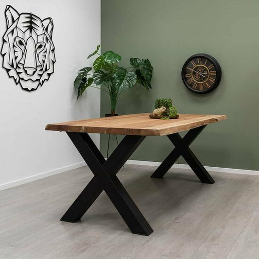 Esstisch Würzburg 180 cm Baumstammtisch